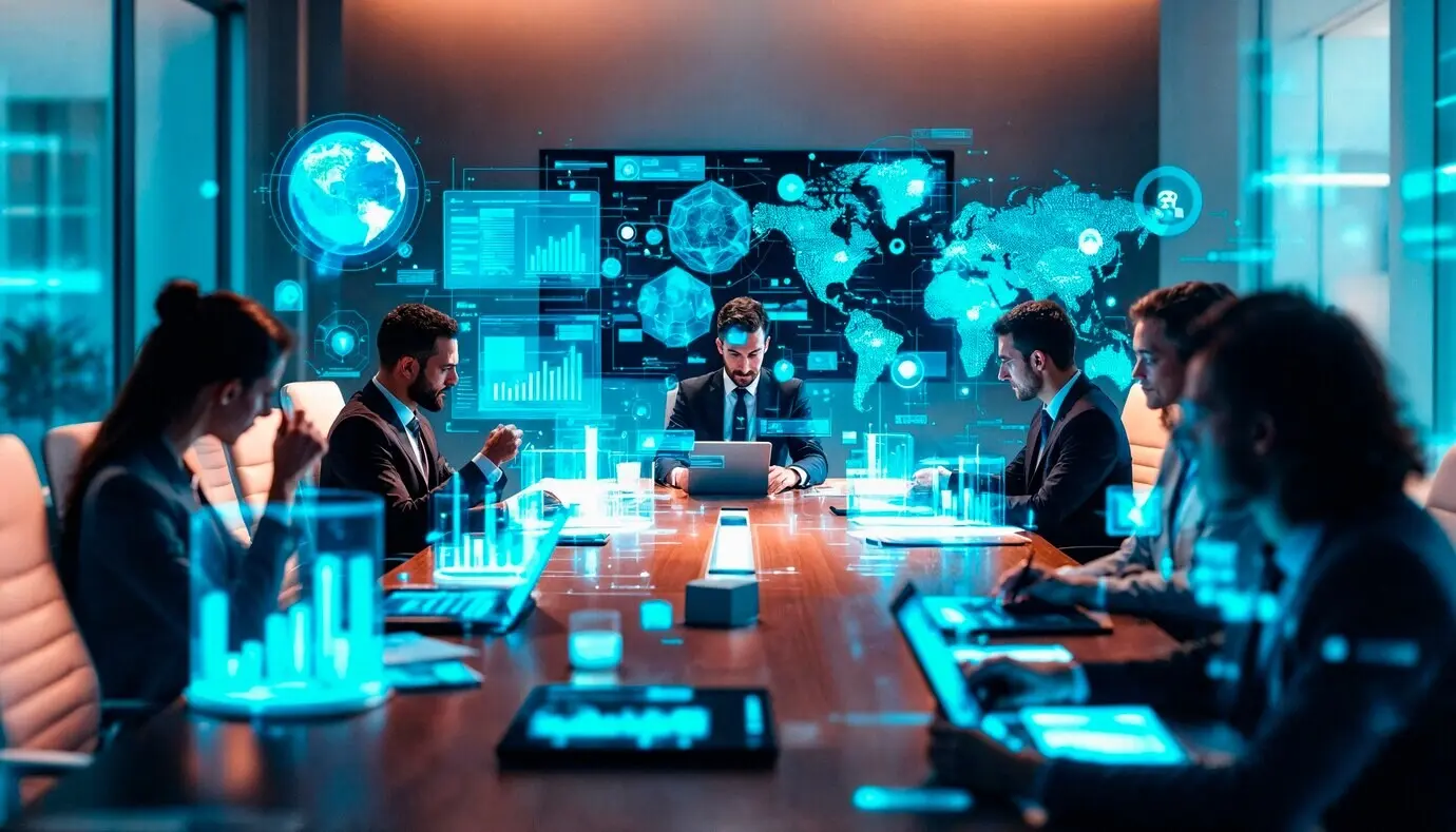 Голограмма футуристических технологий